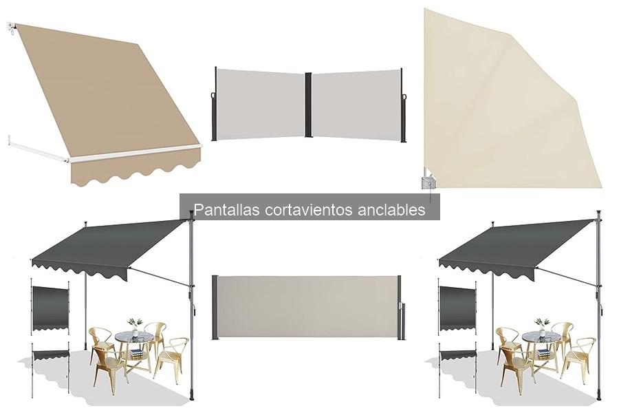 Cómo elegir el tamaño ideal de una pantalla cortavientos anclable