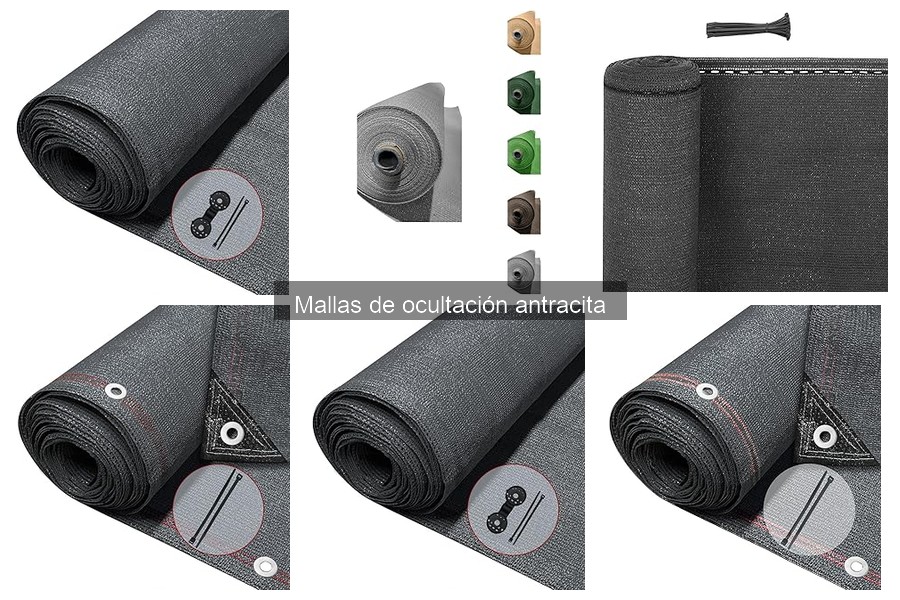 Cómo elegir la malla de ocultación antracita perfecta