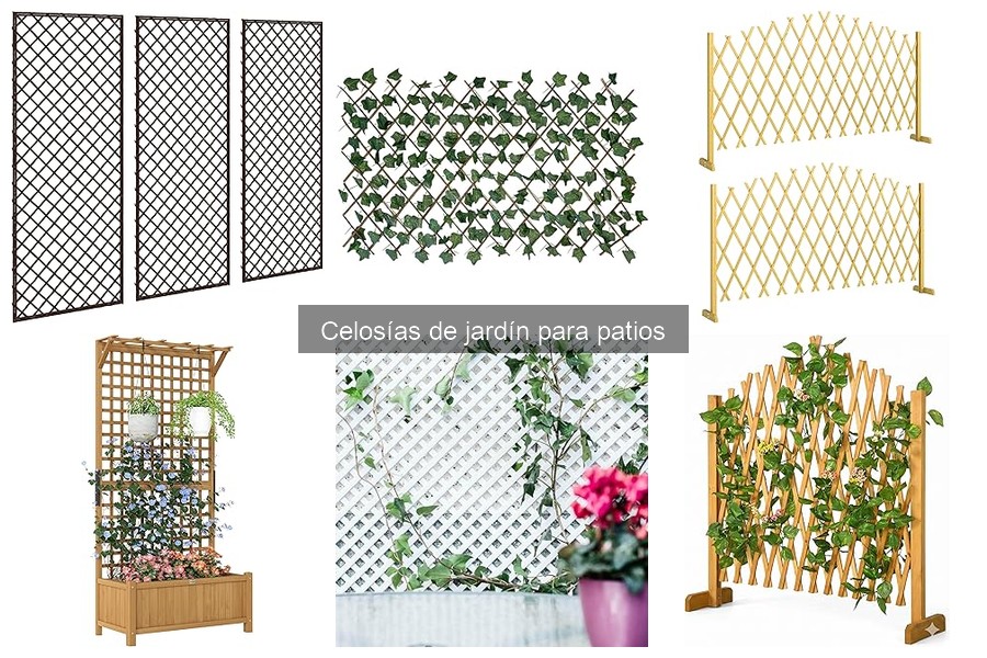 Cómo Elegir la Mejor Celosía para Tu Patio: Guía de Compra