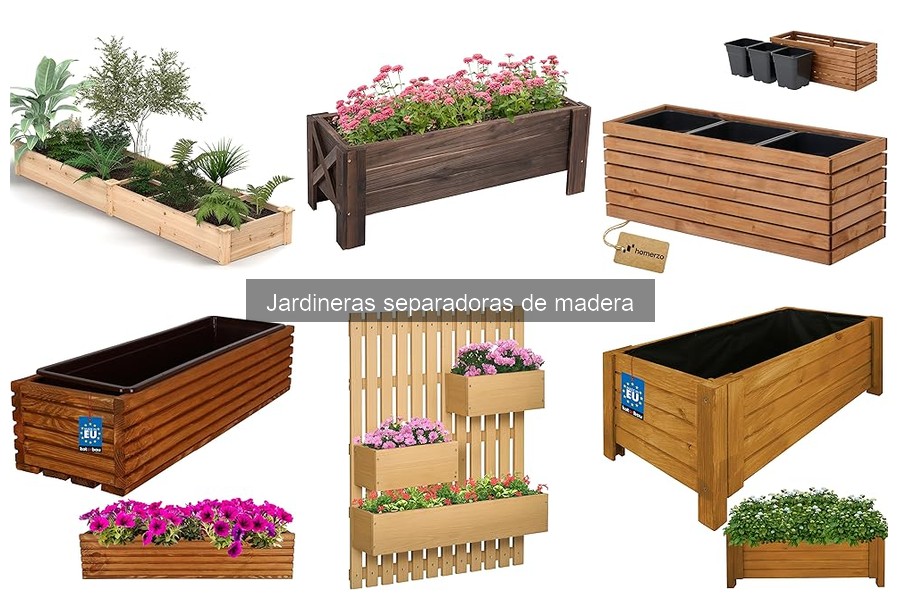 Cómo Elegir la Mejor Jardinera Separadora de Madera
