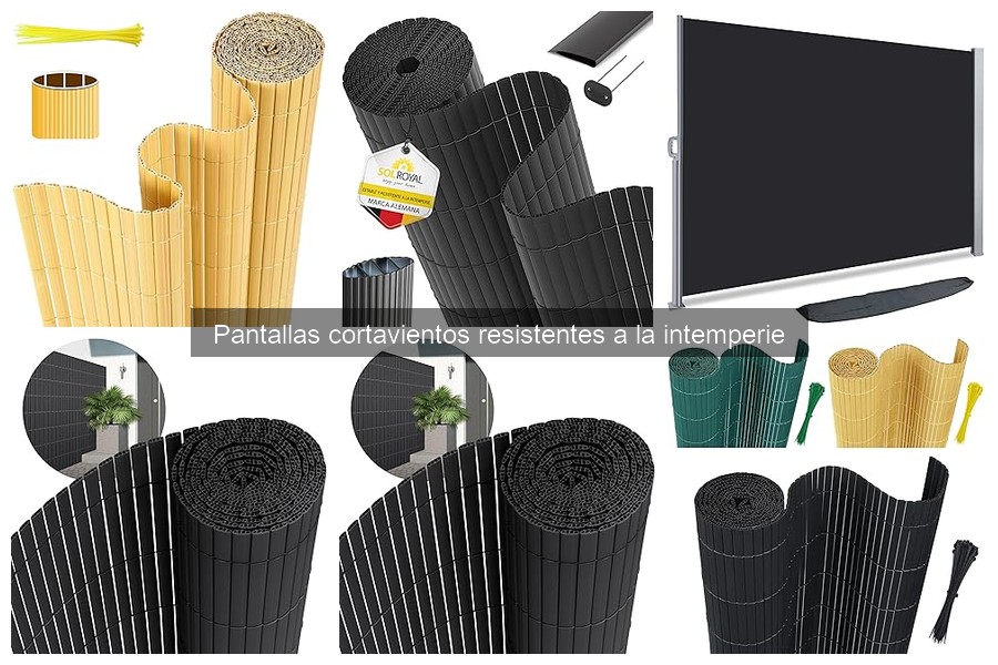 Cómo elegir la mejor pantalla cortavientos resistente a la intemperie