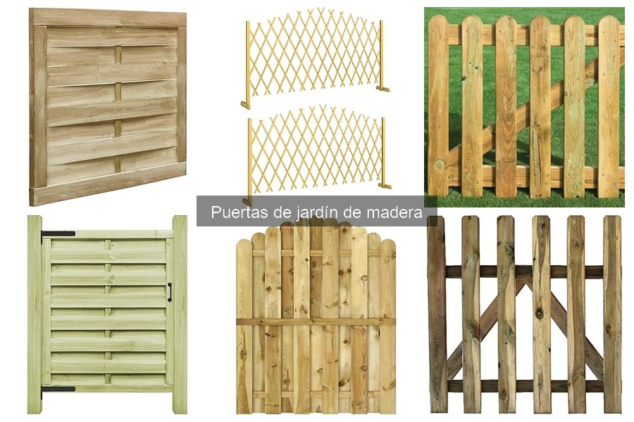 Cómo elegir la mejor puerta de jardín de madera
