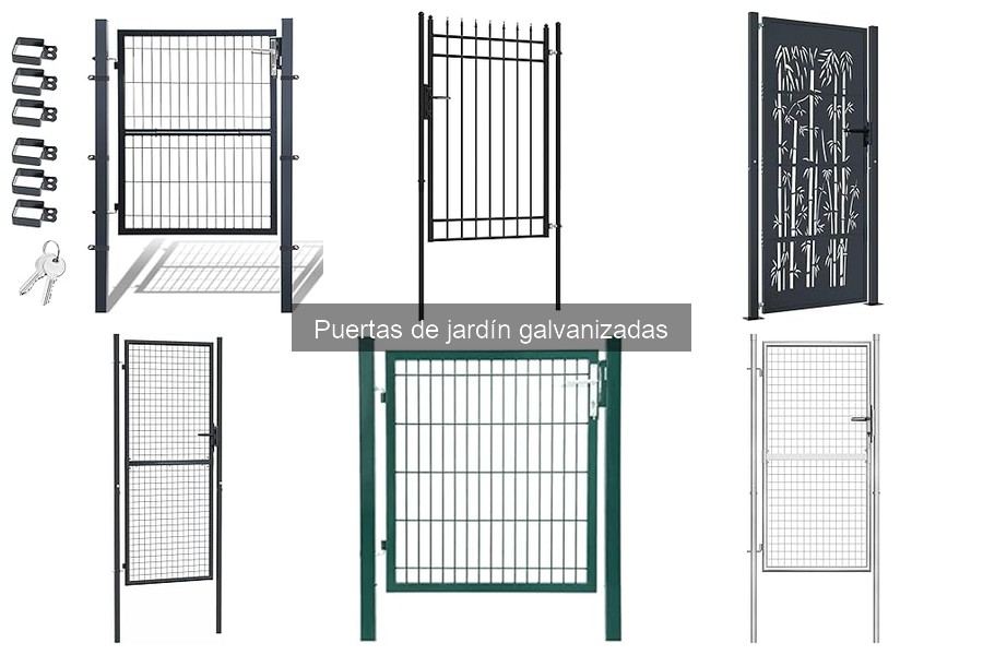 Cómo elegir la mejor puerta de jardín galvanizada