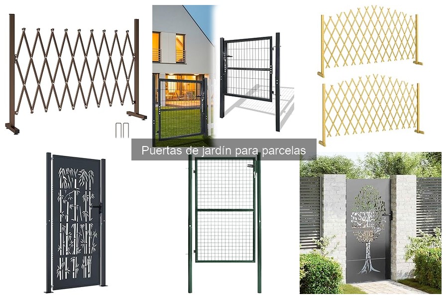 Cómo elegir la mejor puerta de jardín para tu parcela
