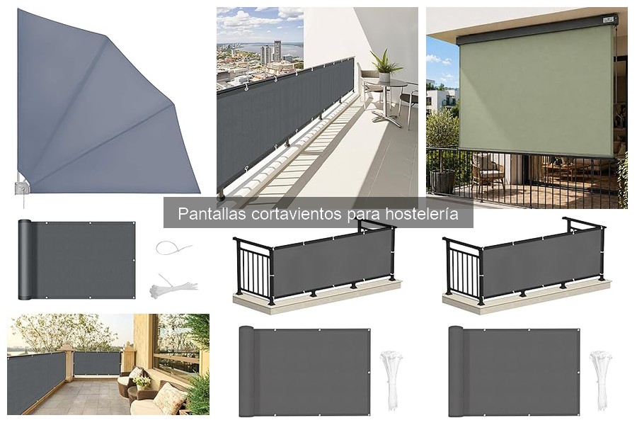 Cómo elegir la pantalla cortavientos ideal para tu negocio