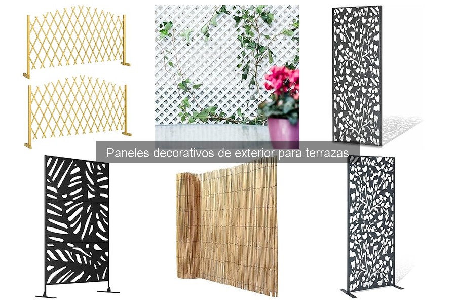 Cómo elegir los mejores paneles decorativos para tu terraza