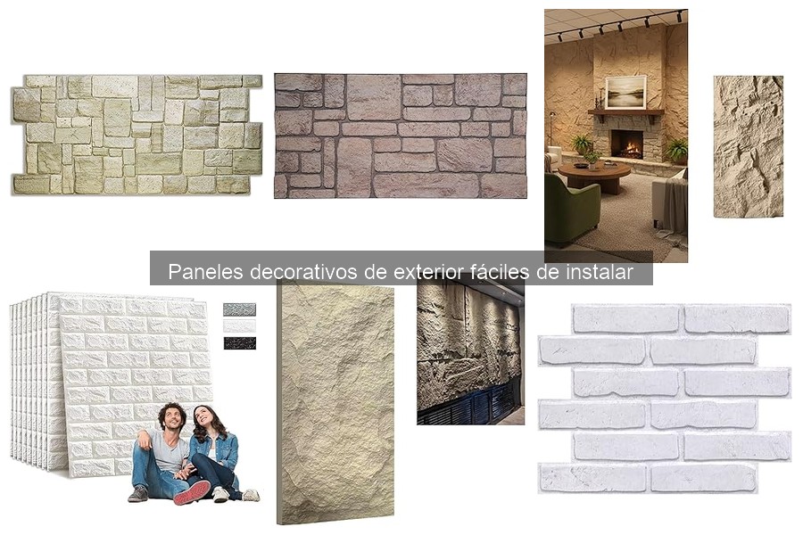 Cómo elegir paneles decorativos de exterior fácilmente