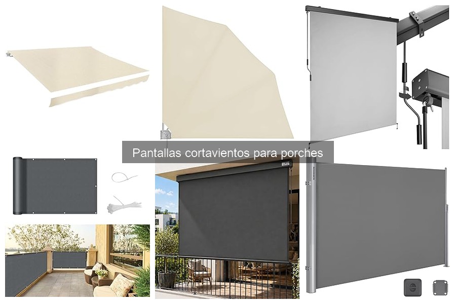 Cómo elegir pantallas cortavientos para porches: guía de compra