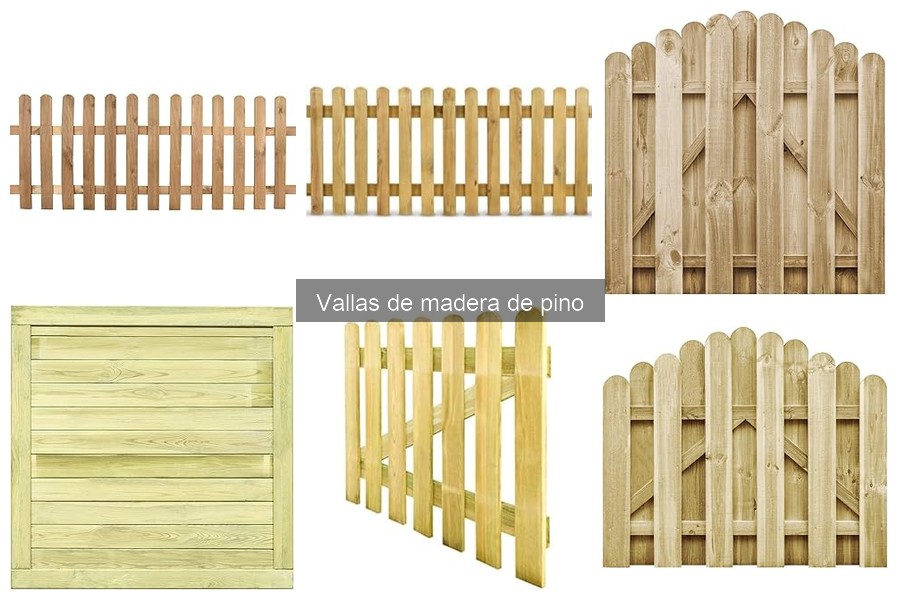 Cómo Elegir Vallas de Madera de Pino para Tu Jardín