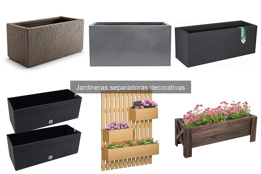 Cómo instalar jardineras separadoras decorativas fácilmente