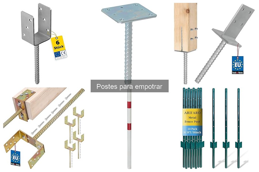 Cómo instalar postes para empotrar: guía práctica