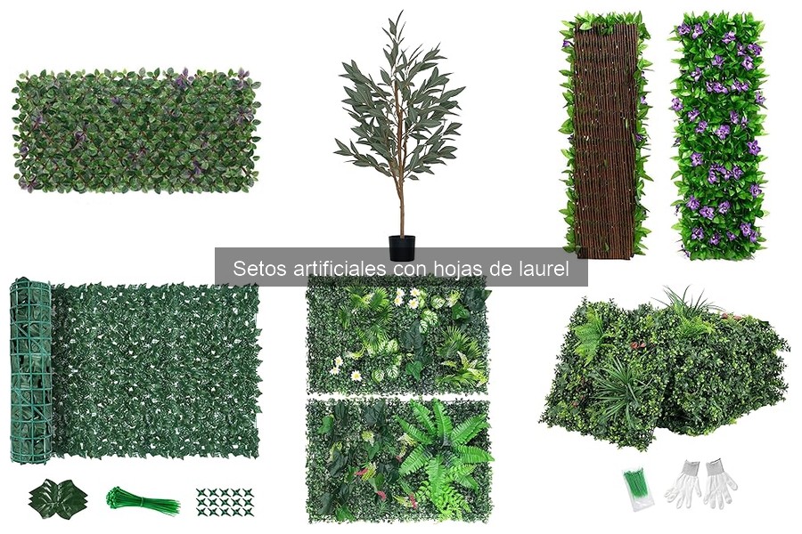 Cómo instalar setos artificiales de laurel fácilmente