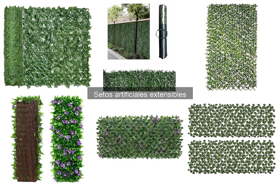 Cómo instalar setos artificiales extensibles en tu jardín