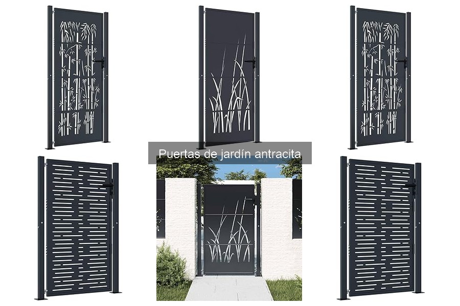Cómo instalar una puerta de jardín antracita: Guía paso a paso