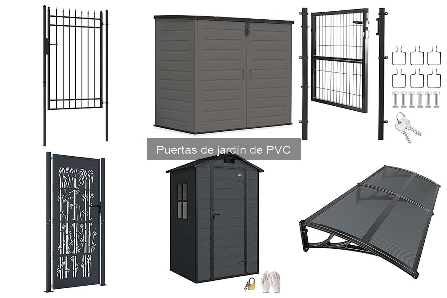 Cómo instalar una puerta de jardín de PVC fácilmente