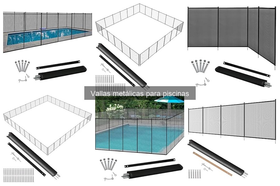Cómo instalar una valla metálica para piscina fácilmente