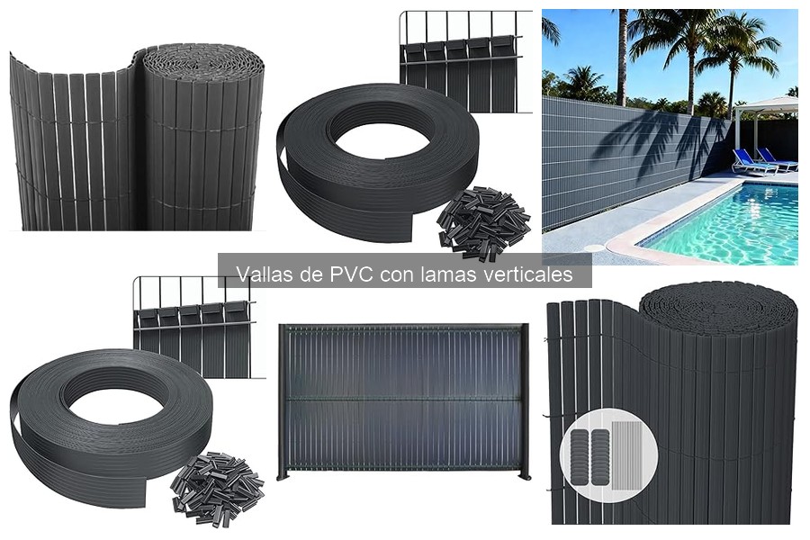 Cómo instalar vallas de PVC con lamas verticales fácilmente