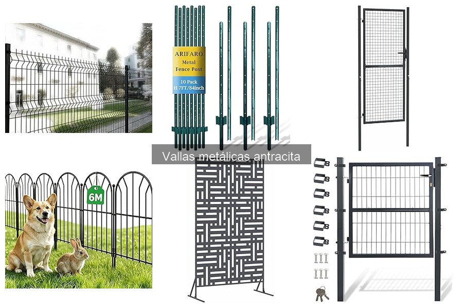 Cómo Instalar Vallas Metálicas Antracita: Guía Paso a Paso
