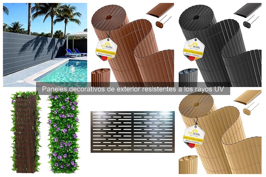 Cómo limpiar paneles decorativos exteriores resistentes a UV