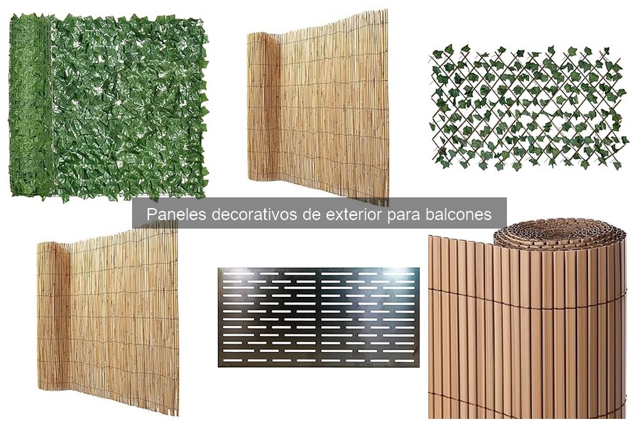 Cómo limpiar y mantener paneles decorativos de balcón