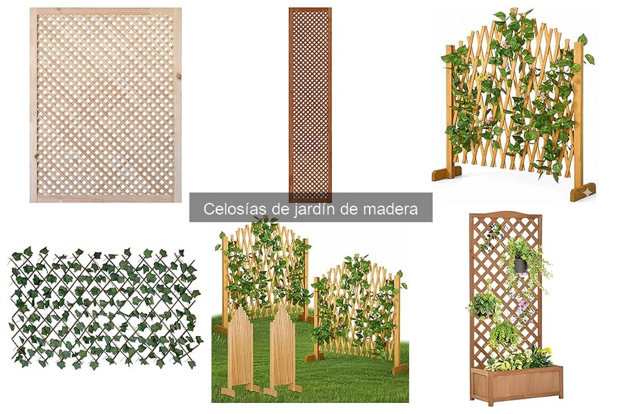 Cómo mantener las celosías de jardín de madera eficazmente