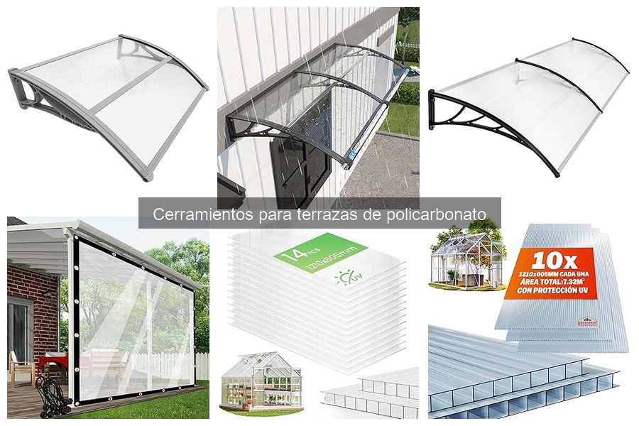 Cómo mantener tu cerramiento de terraza de policarbonato