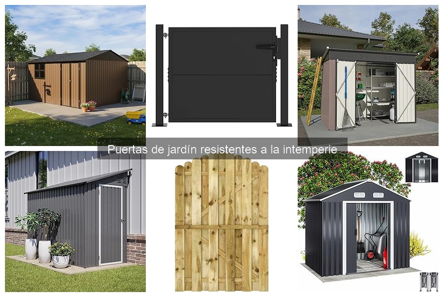 Cómo mantener tu puerta de jardín resistente a la intemperie