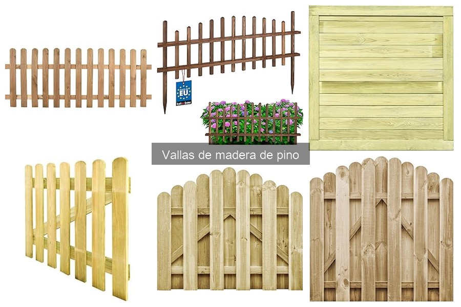 Cómo reparar una valla de madera de pino dañada