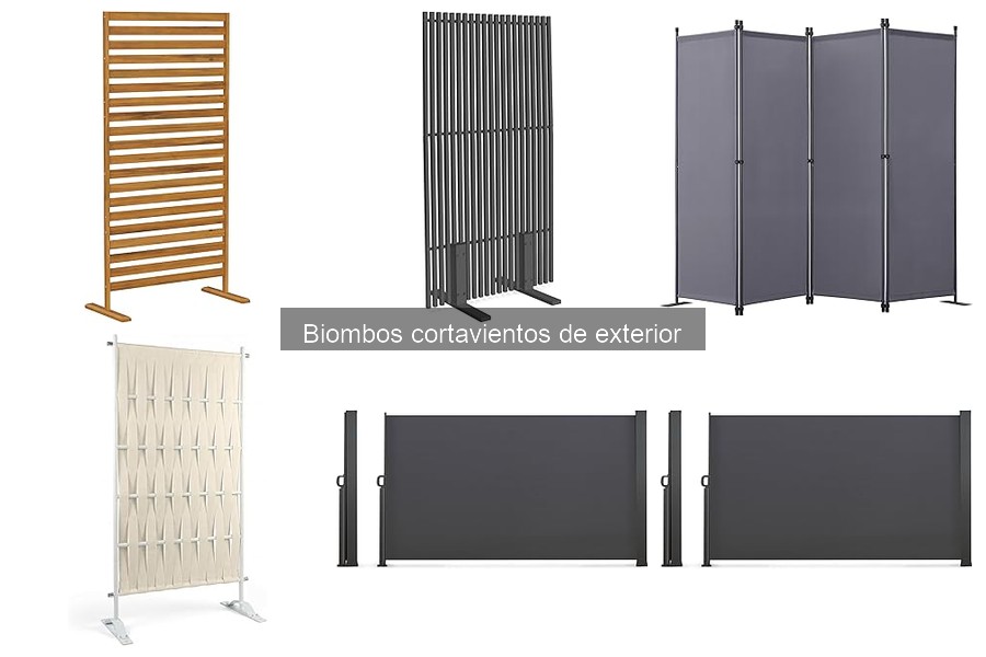 Comparativa Biombos Cortavientos: Madera vs Plástico