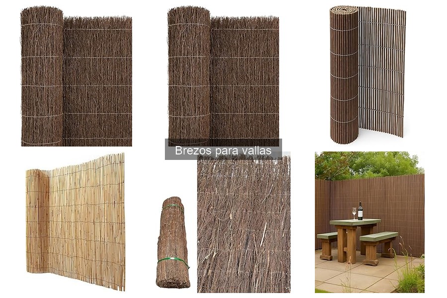 Comparativa: Brezos naturales vs. artificiales para vallas