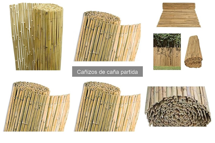 Comparativa de Cañizos de Caña Partida y Otros Cerramientos