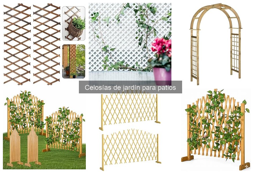 Comparativa de Celosías de Madera, Metal y Plástico