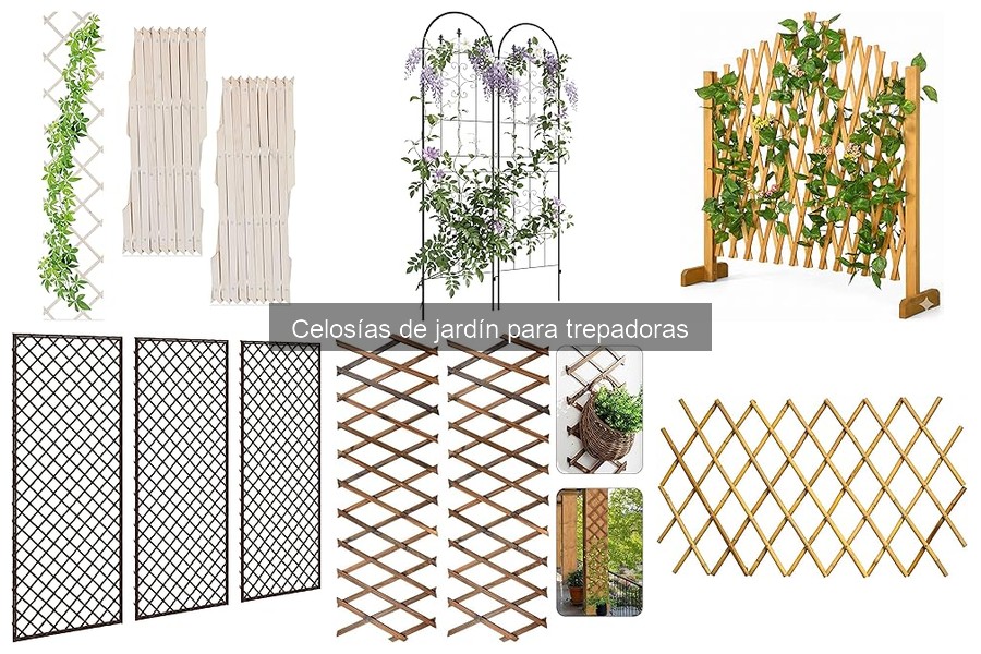 Comparativa de Celosías de Madera vs. Metal para Jardines