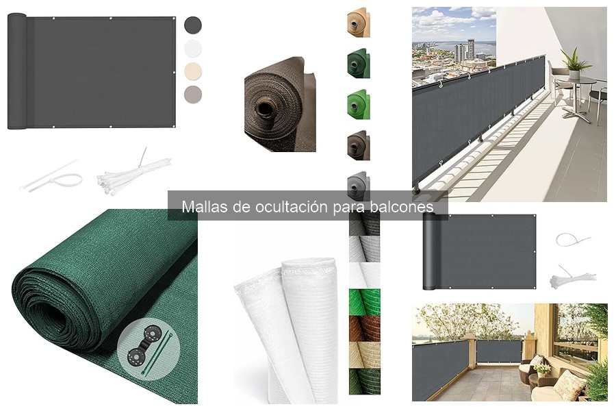 Comparativa de las Mejores Mallas de Ocultación para Balcones