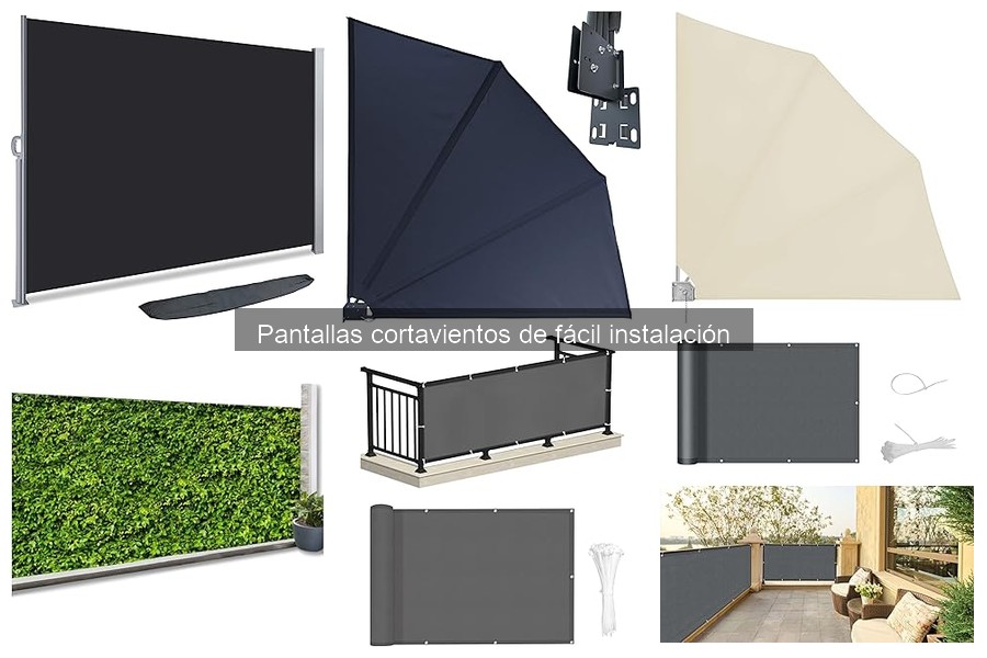 Comparativa de las mejores pantallas cortavientos de fácil instalación