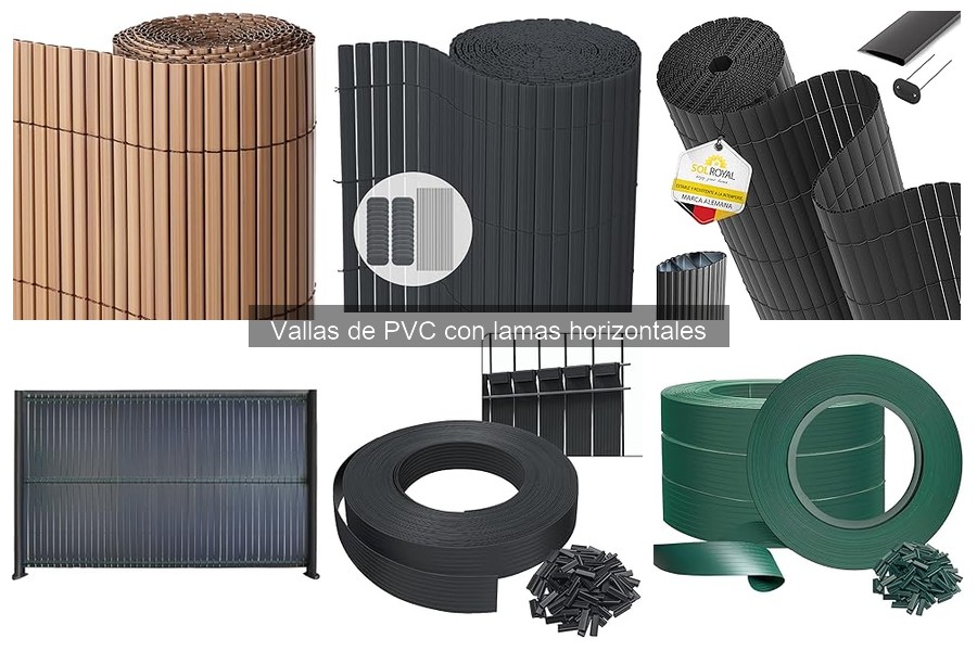 Comparativa de las Mejores Vallas de PVC con Lamas Horizontales