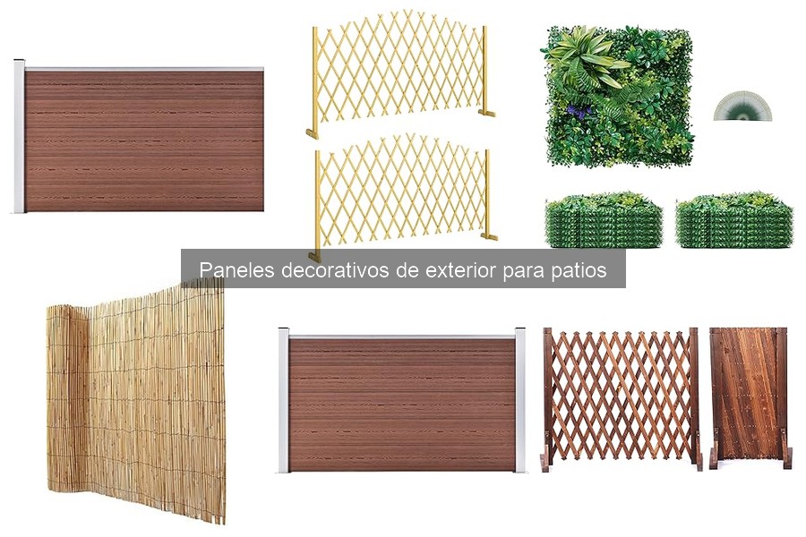 Comparativa de los Mejores Paneles Decorativos para Patios