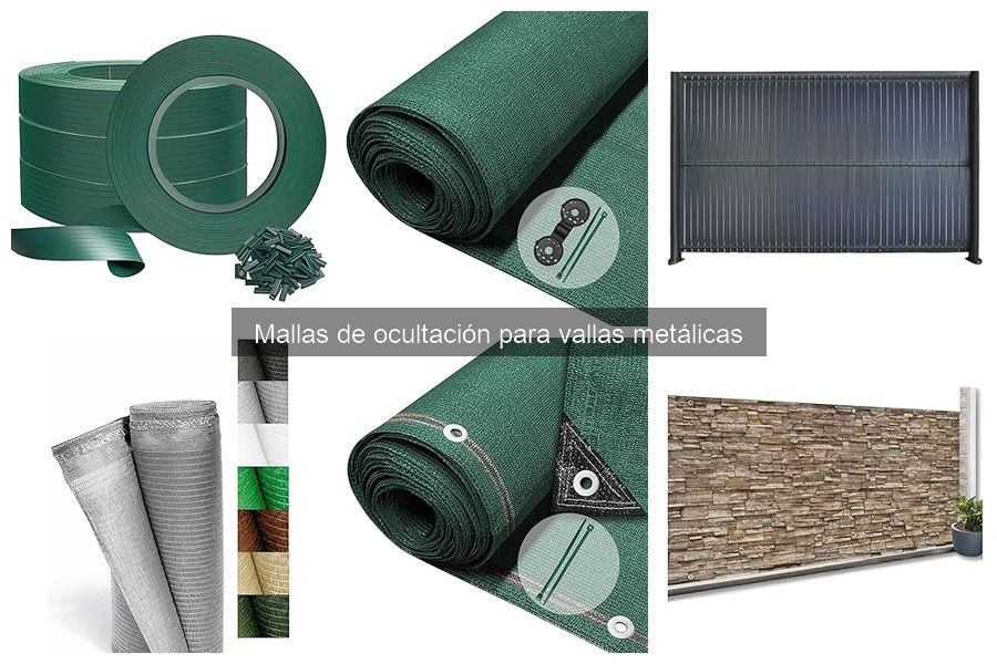 Comparativa de mallas de ocultación para vallas metálicas
