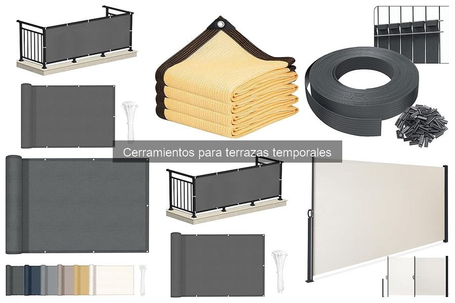 Comparativa de materiales para cerramientos temporales
