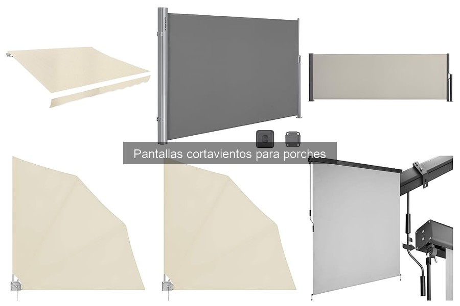Comparativa de Pantallas Cortavientos: DEUBA, VOUNOT y SONGMICS