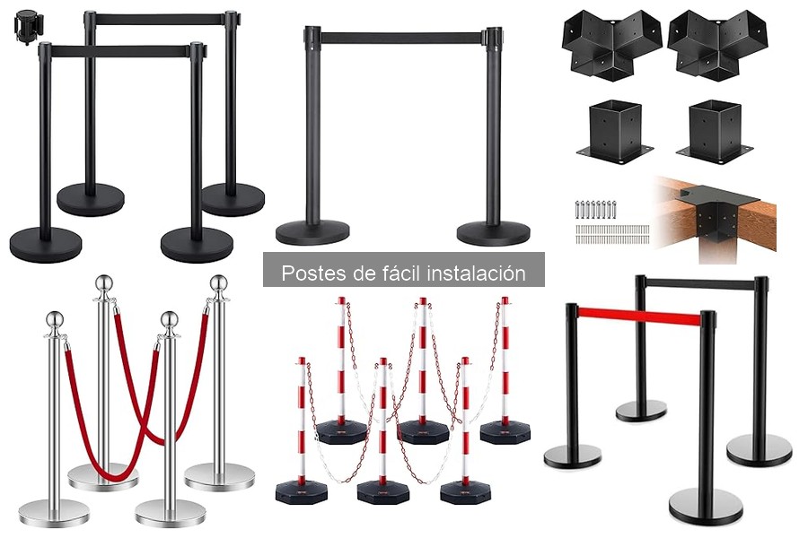 Comparativa de Postes de Fácil Instalación vs. Tradicionales