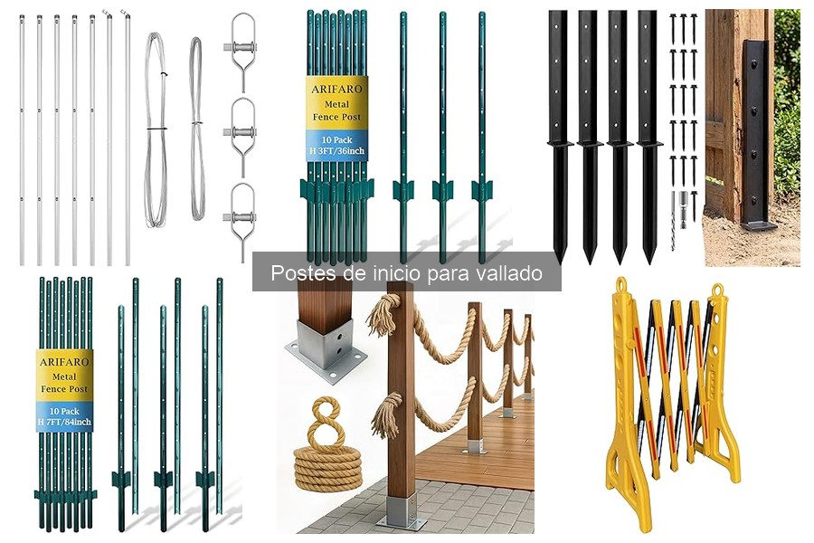 Comparativa de Postes de Inicio: Madera vs Metal
