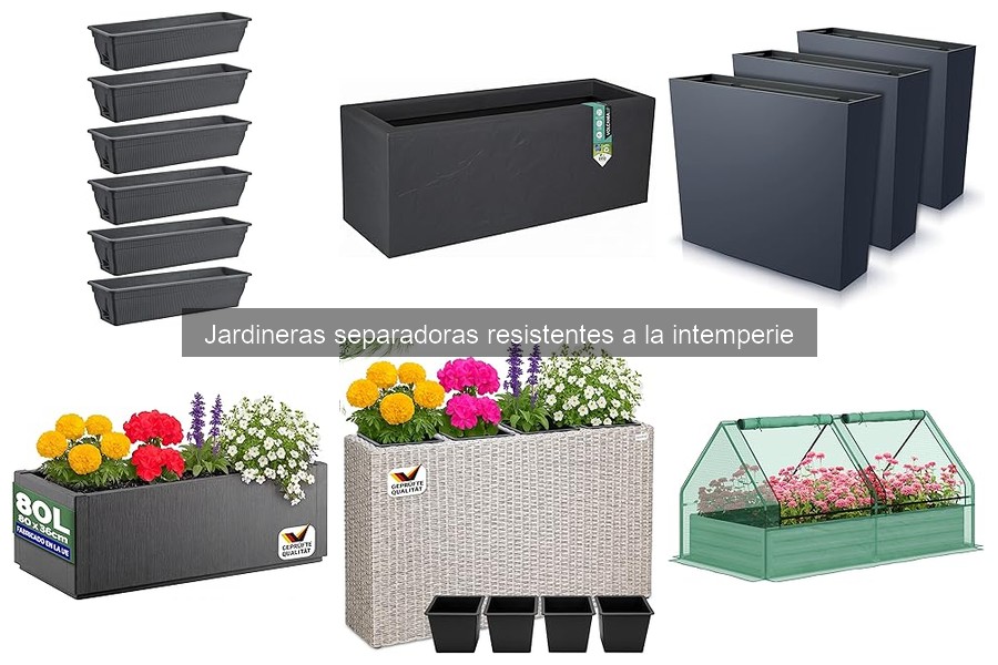 Comparativa de precios: jardineras separadoras resistentes