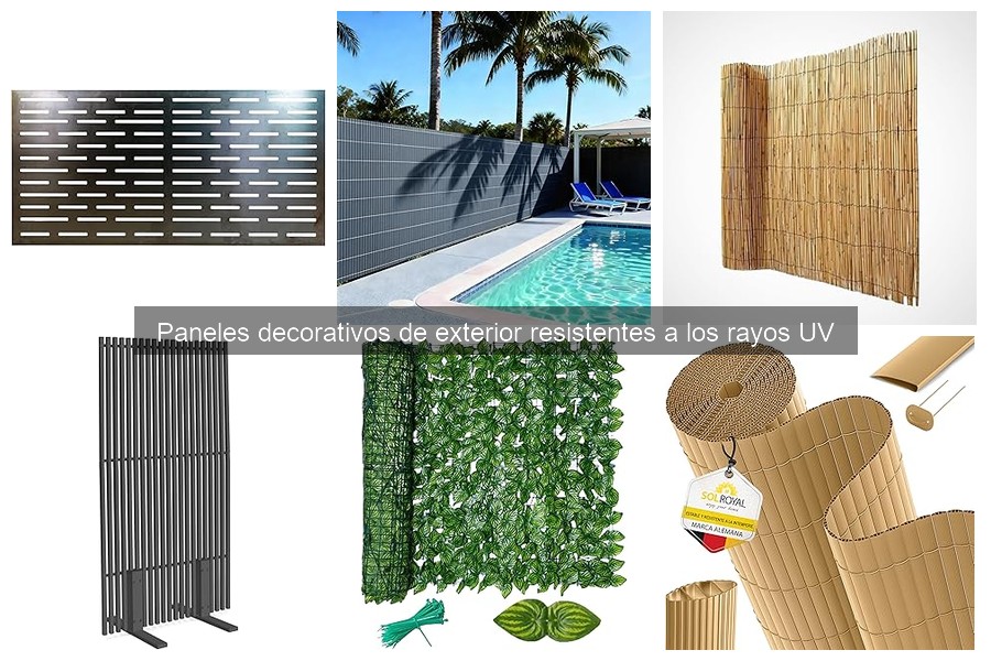 Comparativa de precios: Paneles decorativos resistentes UV