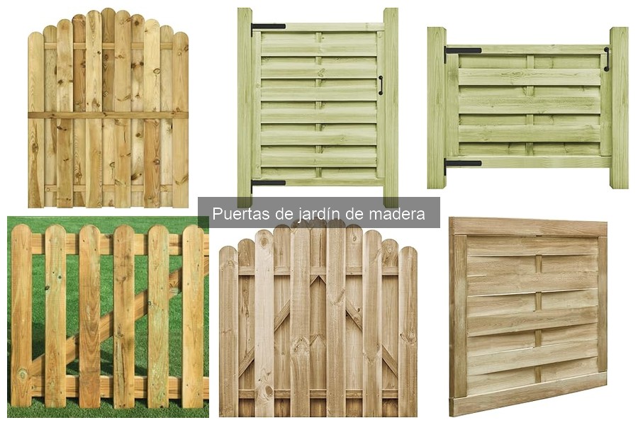 Comparativa de Puertas de Jardín de Madera: Mejores Marcas