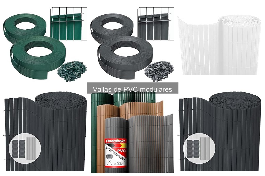 Comparativa de Vallas de PVC Modulares: Marcas y Precios