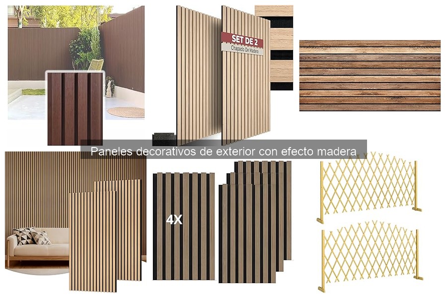 Comparativa: Paneles de Efecto Madera vs. Paneles de PVC
