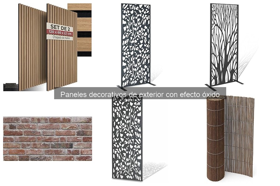 Comparativa: Paneles de Efecto Óxido vs Otros Estilos