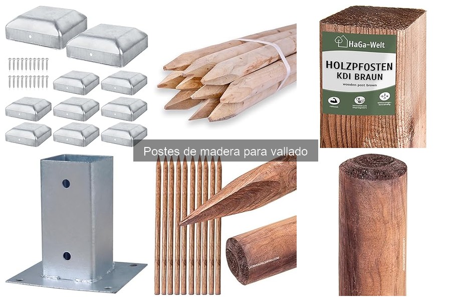 Comparativa: Postes de Madera vs. Postes de Metal para Vallado