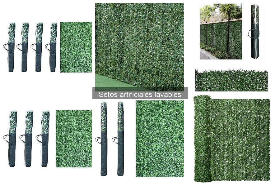Comparativa: Setos Artificiales Lavables vs Naturales
